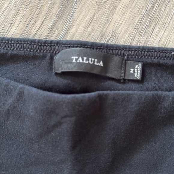 Talula Black Stretch Leggings size medium - Picture 6 of 10